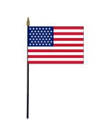American, 49 Stars Stick Flag - 4x6"