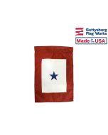 Service Star - 1 Blue Star Garden Flag
