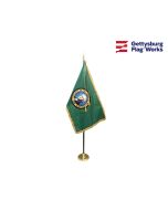 Washington Indoor Flag Set-3x5