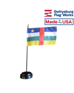 4x6" Central African Republic Stick Flag