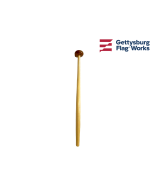 Premium Pine Boat Flagpole - Choose Options