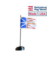 Newfoundland Stick Flag - 4x6"