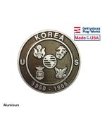 Korean War Aluminum Grave Marker
