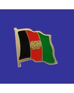 Afghanistan Lapel Pin (Single Waving Flag)