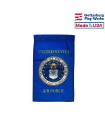 Air Force Emblem Garden Flag
