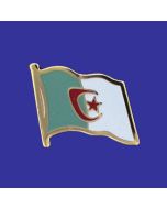 Algeria Lapel Pin (Single Waving Flag)