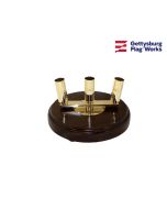 Signature Mahogany Floor Stand Three Hole