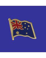 Australia Lapel Pin (Single Waving Flag)