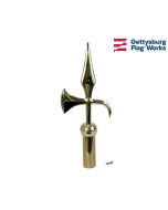 Battle Axe, 9" Brass 1