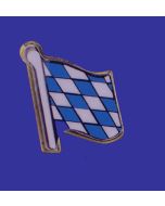 Bavaria (lozenge style) Lapel Pin (Single Waving Flag)