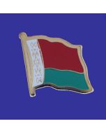 Belarus Lapel Pin (Single Waving Flag)