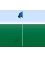 Bike Flag & Rod Blue