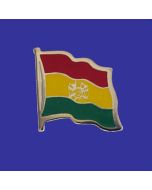 Bolivia (seal design) Lapel Pin (Single Waving Flag)