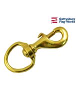 large brass snap