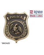 Bronze Police Grave Marker