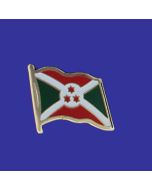 Burundi Lapel Pin (Single Waving Flag)