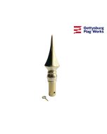 Square Spear Metal Gold-8"