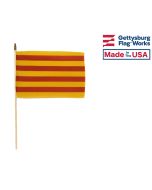 Catalonia Senyera (Spain) Stick Flag - Choose Options