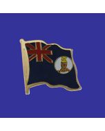 Cayman Island (blue design) Lapel Pin (Single Waving Flag)