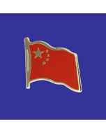 China Lapel Pin (Single Waving Flag)