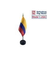 Colombia Stick Flag - 4x6"