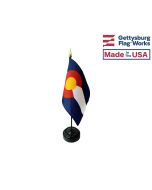 Colorado State Stick Flag - 4x6"