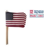 Cotton American Stick Flags
