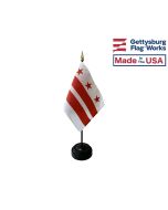District Of Columbia (Washington D.C.) Stick Flag