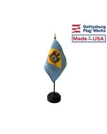 Delaware State Stick Flag - 4x6"