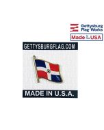Dominican Republic Flag Lapel Pin
