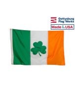 Irish Shamrock Flag