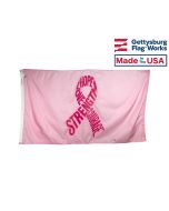 Strength, Breast Cancer Flag