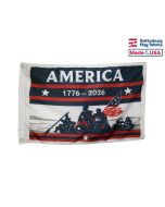 America 250 Dare To Cross Flag, 1776-2026