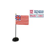 Grand Union Stick Flag - 4x6"