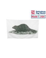 Original New York State Black Beaver Flag of 1775