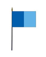 Dublin County Stick Flag (Ireland) - 4x6"