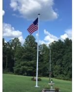 Easy Order Fiberglass Flagpole 25'
