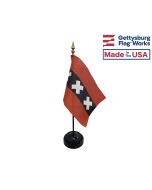 Amsterdam Stick Flag (Holland) - 4x6"