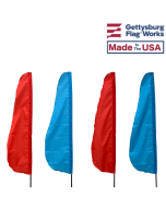 Blank Nylon Feather Flags