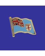 Fiji Lapel Pin (Single Waving Flag)