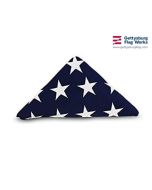 American Flag, Cotton 5x9.5' (Casket Size) - Official VA Cotton Flag