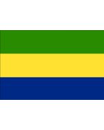 Gabon Flag - Header & Grommets