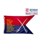 General Custer's 2nd Personal Guidon Flag - 3x5'