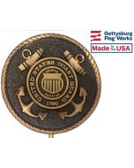 Bronze Grave Marker for Coast Guard