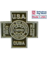 Spanish American War Aluminum Grave Marker