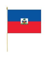 Haiti Stick Flag (with Seal)