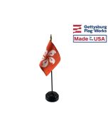 Hong Kong Stick Flag - 4x6"