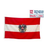 Austria Flag (With Eagle)