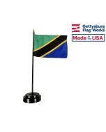Tanzania Stick Flag - 4x6"