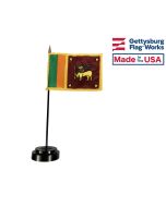 Sri Lanka Stick Flag - 4x6"